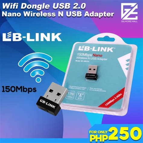 Rm9xPakC LB Link 150Mbps Nano Wireless N Adapter USB Adpater WIFI