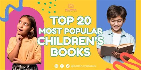 Top 20 Most Popular Children's Books of All Time | Bellanova Books