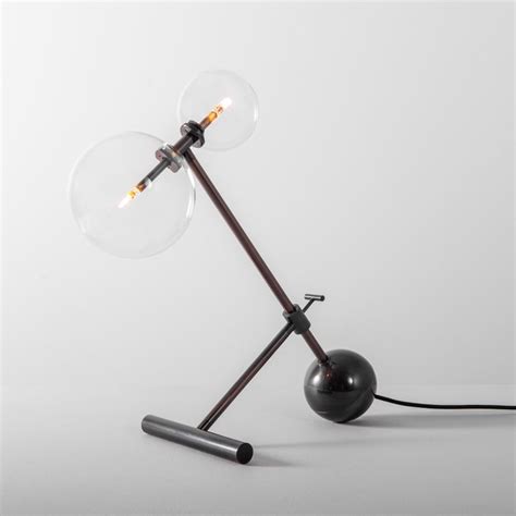 Zosia Black Gunmetal Floor Lamp By Schwung For Sale At 1stdibs