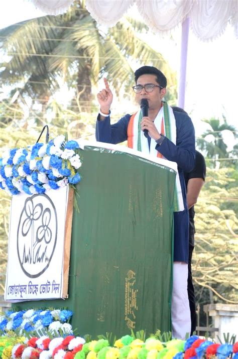 TMC General Secretary Abhishek Banerjee addresses