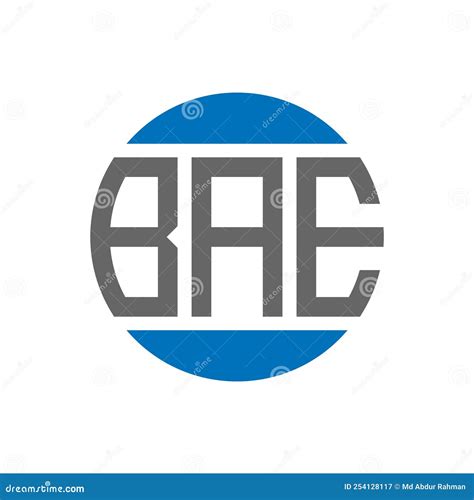 Bae Letter Logo Design On White Background Bae Creative Initials