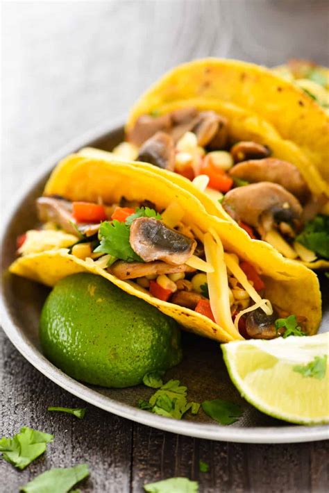 Mushroom Taco Foxes Love Lemons