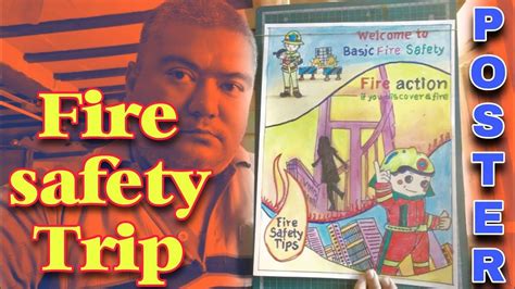 Fire Safety Tips, Safety Posters, Poster Drawing, Poster On, Drawing ...