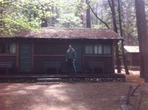 Ask For A Wooden Cabin With Bath Picture Of Half Dome Village