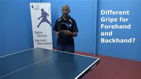 Different Grips For Forehand And Backhand Table Tennis Pingskills