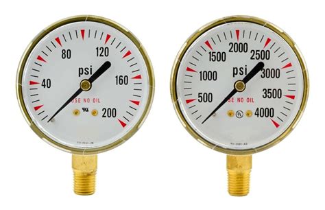 Amazon Low And High Pressure Replacement Gauges For Oxygen