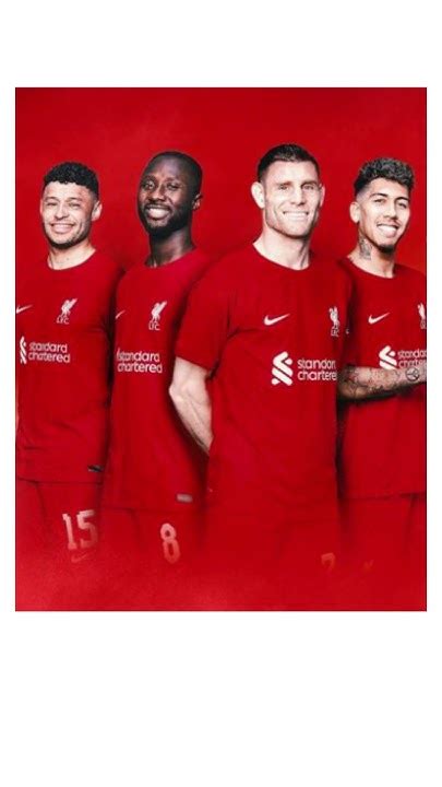 Roberto Firmino Naby Keita James Milner And Alex Oxlade Chamberlain