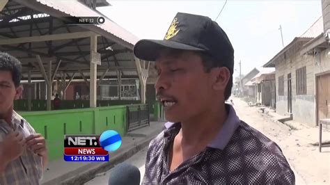 Guguran Sinabung Meluas Ke Desa Naman Teran NET12 YouTube