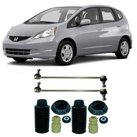 Bieleta Kit Batente Honda Fit Dianteiro At O Par Spare