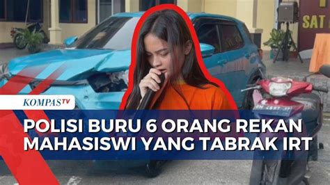 Polisi Buru Orang Rekan Mahasiswi Di Pekanbaru Yang Mabuk Dan Tabrak