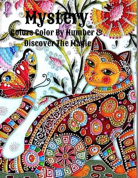 Mystery Colors Creative Color By Number And Discover The Magic Hard To