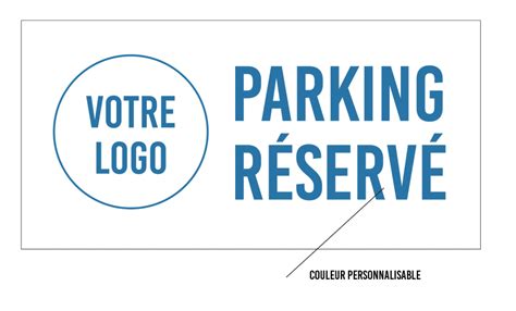 Panneau De Parking R Serv Personnalisable Leonard Dijon