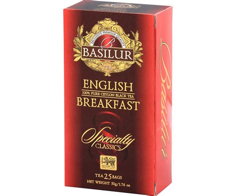 Herbata czarna cejlońska Basilur English Breakfast 25x2 g 7918284143