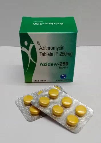 Azidew Azithromycin Tablet Packaging Type Blister At Rs