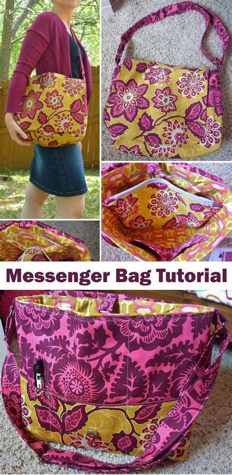 Messenger Bag Tutorial Messenger Bag Patterns Laptop Messenger Bags