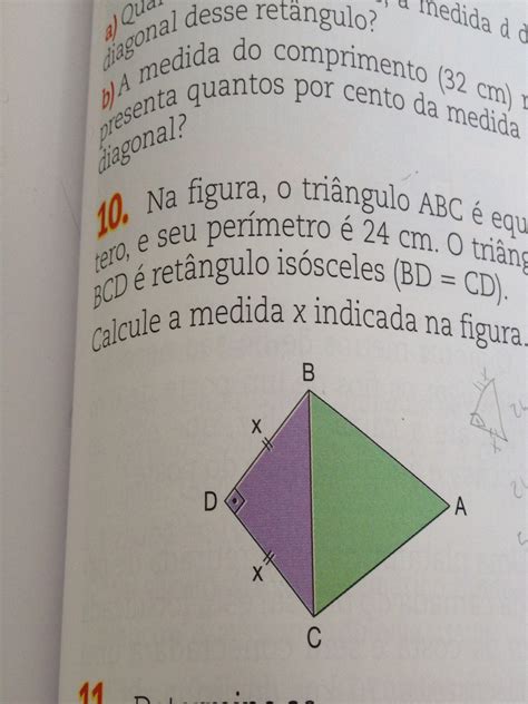 Na Figura Abc é Um Triangulo Equilatero Librain