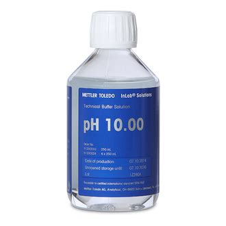 51350010 Technical buffer pH 10 00 250mL รน 51350010 ยหอ METTLER