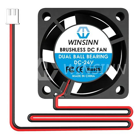 WINSINN 40mm Fan DC 5V 12V 24V 4020 Hydraulic Dual Ball Bearing