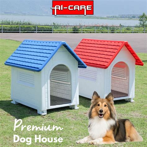 🐕Malaysia Stock🐕Outdoor large plastic detachable wash pet dog house dog cage easy to install ...