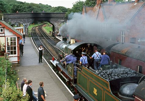 City Of Truro Steaming Through Back Weybourne Stn Sep Flickr