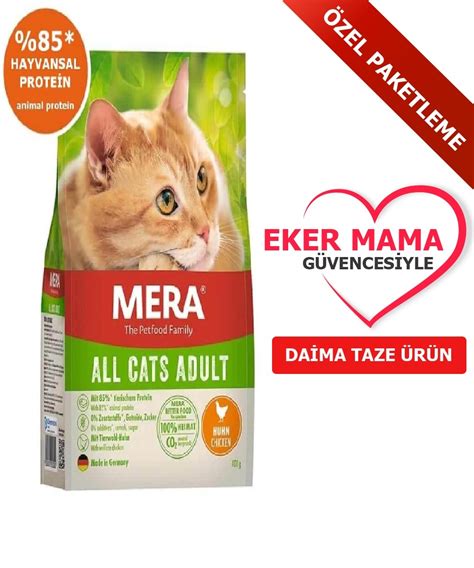 Mera Tah Ls Z T M Ya Am Evreleri Tavuklu Kedi Mamas Zel Paketleme Kg