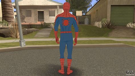 Spider Man Classic Suit Ps Retexture For Gta San Andreas