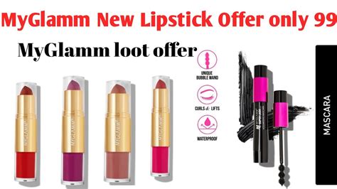 MyGlamm Loot Offer Today New Lipstick Offer Only 99 Rs 400 Off