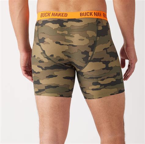 Mens Buck Naked Pattern Bullpen Boxer Briefs Duluth Trading Company