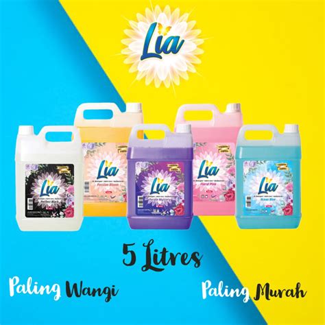 Sabun Dobi Lia Kg Liquid Laundry Detergent Wangi Pelembut Anti