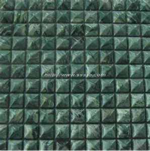 Mosaic Tiles (Green Marble) from China - StoneContact.com