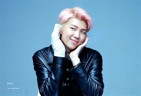 Btss Rm Reveals New Pink Hair Army Trends All Men Do Is Lie Koreaboo