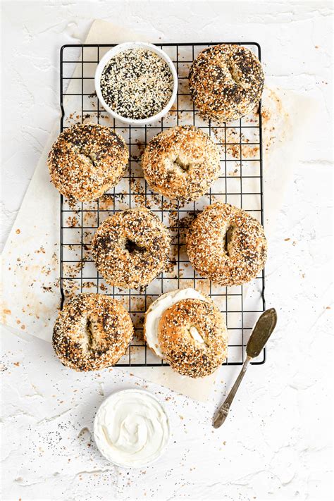 How To Make Fresh Homemade Everything Bagels The Practical Kitchen