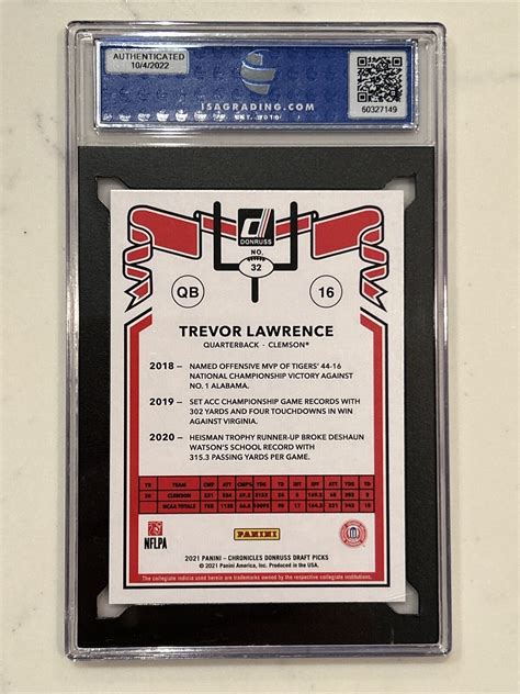 Panini Chronicles Draft Picks Donruss Retro Trevor Lawrence