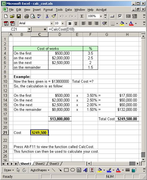 Tiered Pricing Model Excel Template