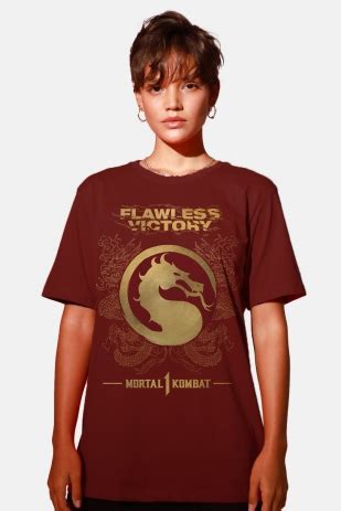 Camiseta Mortal Kombat Flawless Victory