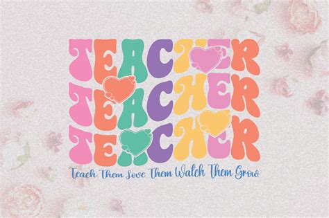 Teacher Flower Svg Graphic By Craftlab98 · Creative Fabrica