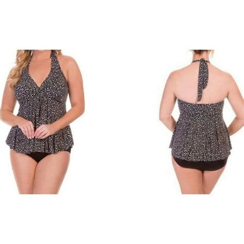 Nwt Catalina Halter One Piece Swimsuit Sz Med Halter One Piece