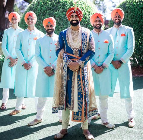 Punjabi Wedding Outfits For Men Classy Mercy Rouge