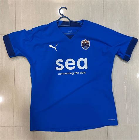 Authentic Lion City Sailors Football Club 2022 Away Kit Size L Men S