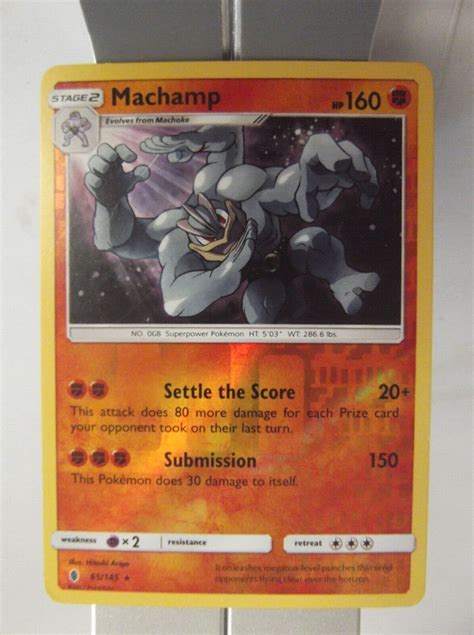 096PK065r Machamp 65 145 Guardians Rising Rare Reverse EBay