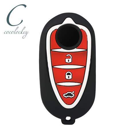 Cocolockey Szilikon Car Key Cover Fob Alfa Romeo C Mito Giulietta Myth