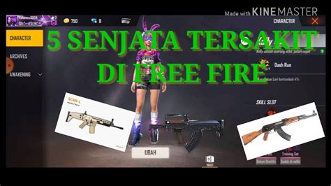 5 Senjata Tersakit Di Free Fire Part 1 YouTube