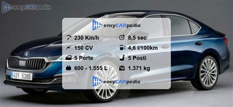 Koda Octavia Tsi E Tec Scheda Tecnica Prestazioni