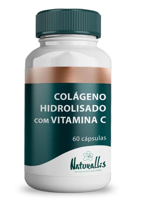 Col Geno Hidrolisado Vitamina C C Psulas Naturallis