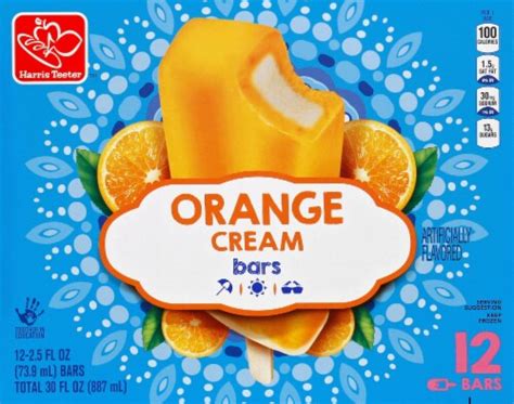 Harris Teeter™ Orange Cream Bars 12 Ct Kroger