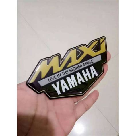 Jual Stiker Timbul Stiker Nmax Xmax Aerox Yamaha Maxi Di Seller Watosu