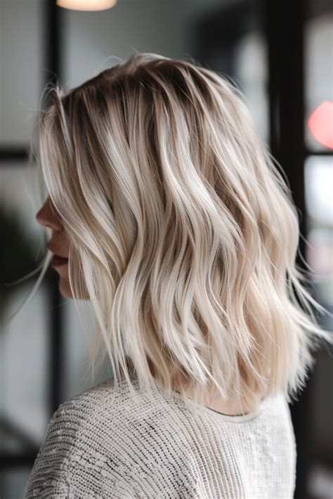 47 Icy Blonde Balayage Hair Ideas