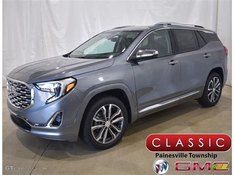 Satin Steel Metallic Gmc Terrain Denali Awd Photo