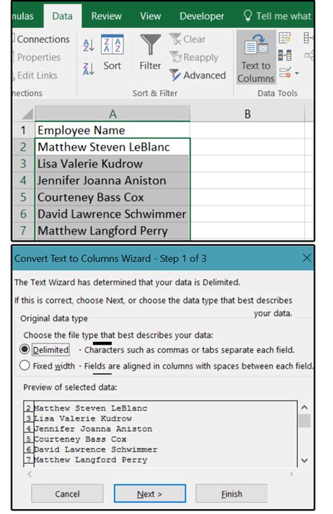 How To Convert Text To Columns In Excel Riset