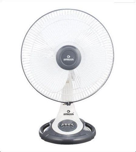 Grey Portable Electric Table Fan At Best Price In Delhi Amkash